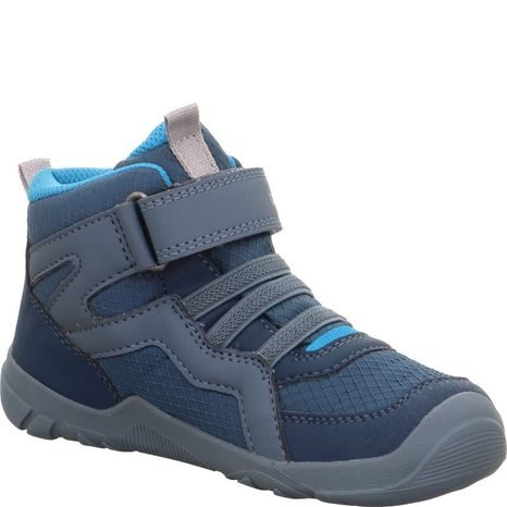CHLAPČENSKÁ CELOROČNÁ BAREFOOT OBUV SUPERFIT TRACE GTX BLUE/TURQUOISE 1-006034-8020