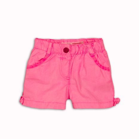 Pantaloni scurți pentru fete, din bumbac, Minoti, 2SHORT 8, roz