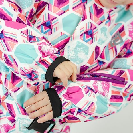 DIEVČENSKÁ LYŽIARSKA KOMBINÉZA DUGA, PIDILIDI, PD1151-01, RUŽOVÁ