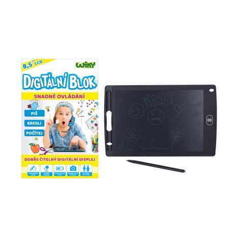 Tabletă digitală pentru desen pentru copii LCD de 8,5 ", Wiky, W003166