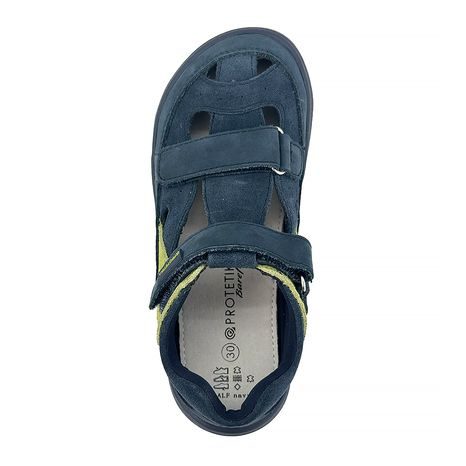 CHLAPECKÉ BAREFOOT SANDÁLY PROTETIKA ALF NAVY MODRÁ