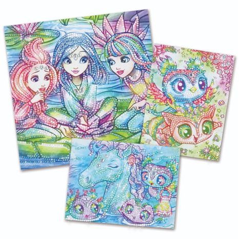 NEBULOUS STARS STRASSZOS DEKORÁCIÓK SZÁMOK SZERINT KÉSZLET, NEBULOUS STARS, W051676