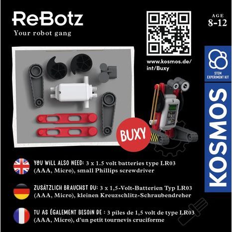 KOSMOS ROBOT BUXY - NÁVOD K POUŽITÍ