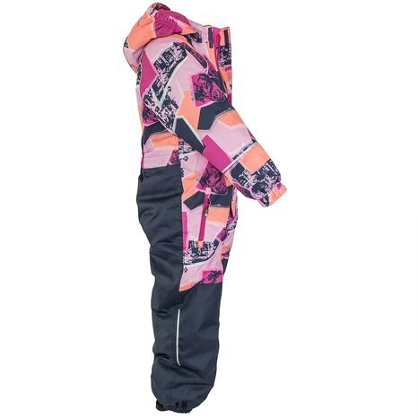 DIEVČENSKÁ ZIMNÁ NEPREMOKAVÁ KOMBINÉZA, PIDILIDI, PD1147-03, RUŽOVÁ