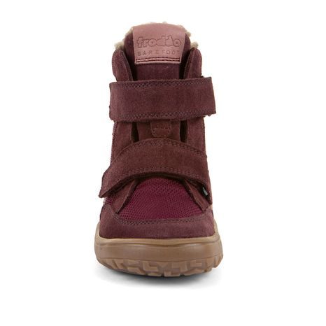 DIEVČENSKÉ ZIMNÉ BAREFOOT TOPÁNKY TEX WINTER BARDEAUX FRODDO G3160247-19
