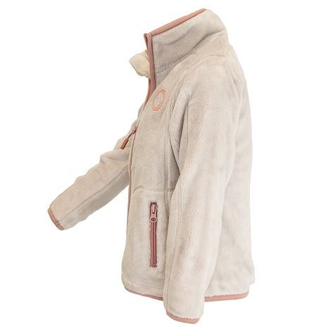 MIKINA DĚTSKÁ CHLUPATÁ SE STOJÁČKEM, PIDILIDI, PD1139-11, BÉŽOVÁ