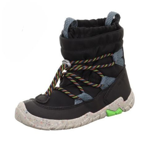 Dětské zimní boty barefit TRACE Black/Blue Gore-TEX, Superfit,1-006038-0000