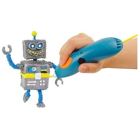 3D PERO 3DOODLER START + A 72 NÁPLNÍ + 10 ŠABLON, WIKY KREATIVITA, W039045