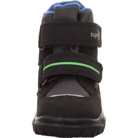 CHLAPČENSKÉ ZIMNÉ TOPÁNKY HUSKY1 BLACK/BLUE SUPERFIT 1-006045-0010
