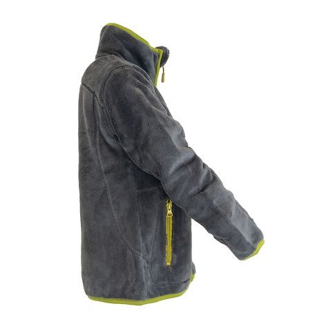 MIKINA DĚTSKÁ CHLUPATÁ SE STOJÁČKEM, PIDILIDI, PD1139-09, ŠEDÁ