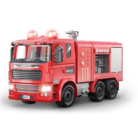 Auto hasičské - skládací model 36 cm, Wiky Vehicles, W008879