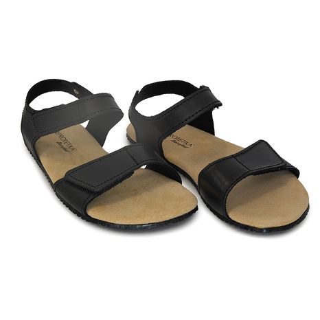 DÁMSKÉ BAREFOOT SANDÁLY PROTETIKA T201 BELITA 62 ČERNÁ MATNÁ