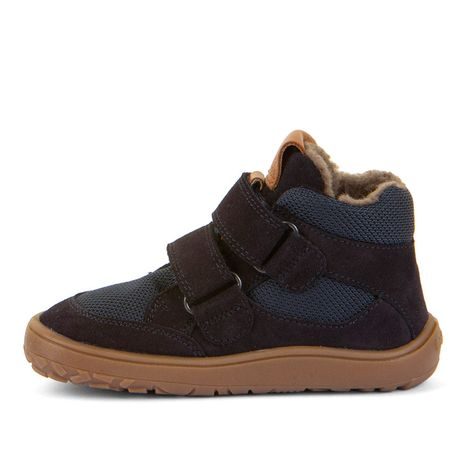 CHLAPECKÉ ZIMNÍ BAREFOOT BOTY  TEX WOOL DARK BLUE FRODDO G3110266-W