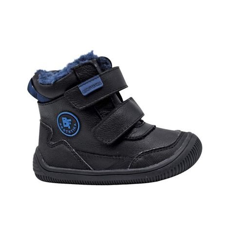 CHLAPECKÉ ZIMNÍ BOTY BAREFOOT TARIK BLACK, PROTETIKA, ČERNÁ