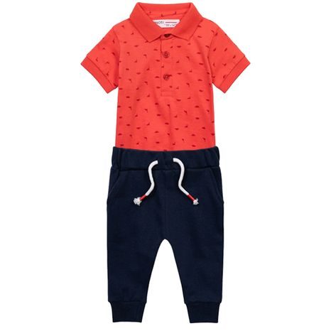 SET PENTRU BĂIEȚI - TRICOU POLO ȘI PANTALONI, MINOTI, SPIKE 3