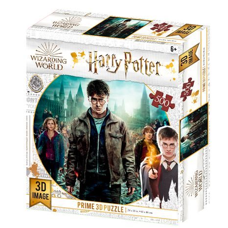 Puzzle 3D Harry Potter-Harry,HermioneșiRon 500ks, WIKY, W019131