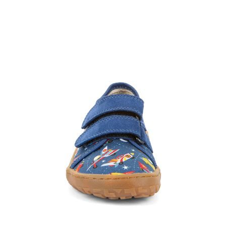 CHLAPČENSKÉ PLÁTENÉ BAREFOOT TENISKY CANVAS BLUE ELECTRIC FRODDO G1700440-5