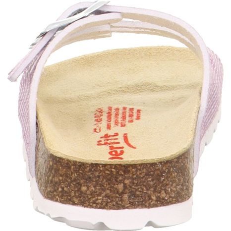 DÍVČÍ KORKOVÉ PANTOFLE SUPERFIT FOOTBAD PURPLE 1-800113-8500