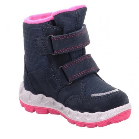 ZIMNÍ DÍVČÍ BOTY ICEBIRD GTX, SUPERFIT, 1-006010-8000, MODRÁ