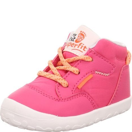 Dívčí barefit tenisky FLUMMI PINK/ORANGE Superfit 1-009666-5500 - růžová