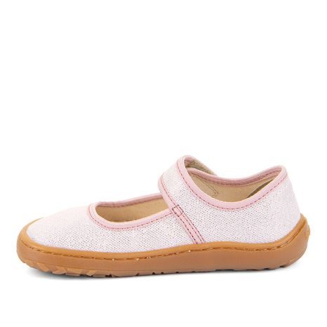 BALERINI BAREFOOT DIN PÂNZĂ PENTRU FETE CANVAS BALETTY PINK SHINE FRODDO G1700437