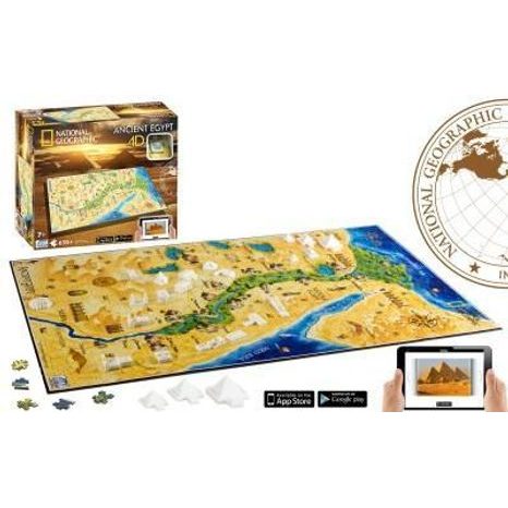 4D Puzzle National Geographic 4D Staroveký Egypt, WIKY, 100803