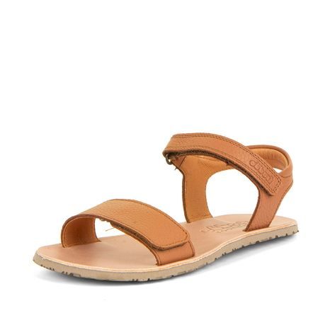 DÍVČÍ BAREFOOT SANDÁLY FLEXY LIA COGNAC FRODDO G3150264-2 HNĚDÁ