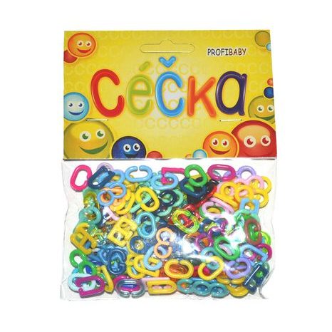 Céčka barevná 150 ks, Wiky, W202230