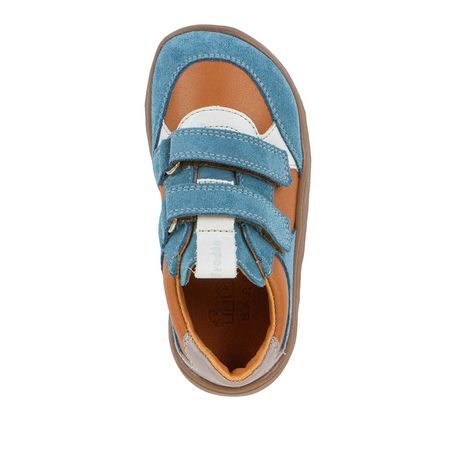 DETSKÉ BAREFOOT TENISKY ZERU SPRING GREY/BLUE FRODDO G3130264-2