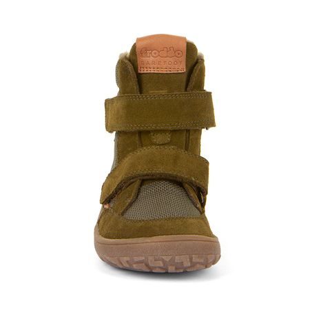 DĚTSKÉ ZIMNÍ BAREFOOT BOTY TEX WINTER OLIVE, FRODDO, G3160233-2, OLIVOVÁ