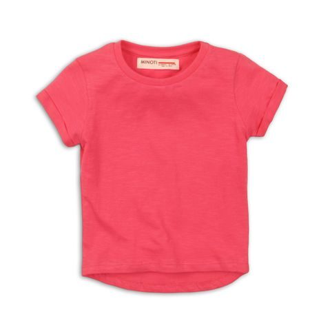 Tričko dievčenské s krátkym rukávom, Minoti, 2SLUBT01, ružová 