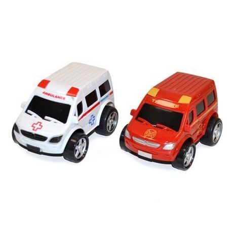 Auto 10 cm ambulancie / hasiči, Wiky, W111046