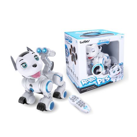 RC Robo-cățel cu telecomandă, efecte de lumină și sunet, Wiky RC, W001957