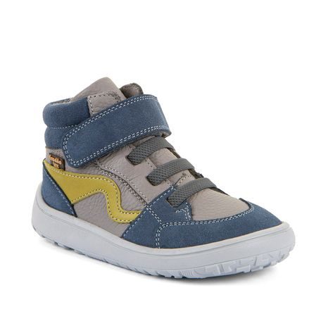 DETSKÉ CELOROČNÉ ČLENKOVÉ BAREFOOT TOPÁNKY TEX GO GREY/BLUE FRODDO G3110265