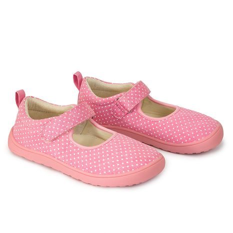 PAPUČE DÍVČÍ BAREFOOT EILA, PROTETIKA, RŮŽOVÁ