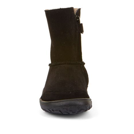 DĚTSKÉ ZIMNÍ BAREFOOT BOTY TEX SUEDE BLACK  G3160250-7