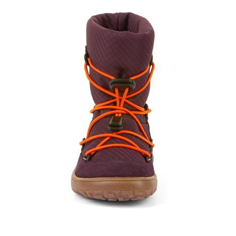 DÍVČÍ ZIMNÍ BAREFOOT BOTY TEX TRACK WOOL PURPLE G3160251-4