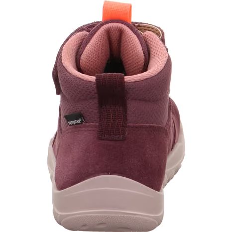DIEVČENSKÉ CELOROČNÉ BAREFOOT TOPÁNKY WALDERI RED/ORANGE SUPERFIT 1-000910-5000