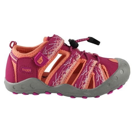 SANDÁLY SPORTOVNÍ OUTDOOR, BUGGA, B00156-03, RŮŽOVÁ
