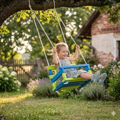 HOUPAČKA DŘEVĚNÁ ZELENÁ 38X29 CM - LIFE STYLE