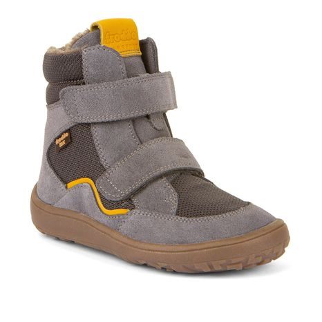 Dětské zimní barefoot boty TEX WINTER Gray, Froddo, G3160233-3, šedá