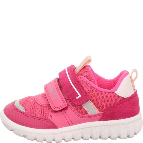 DIEVČENSKÉ TENISKY SPORT7 MINI PINK/ORANGE SUPERFIT 1-006203-5500 - RUŽOVÉ
