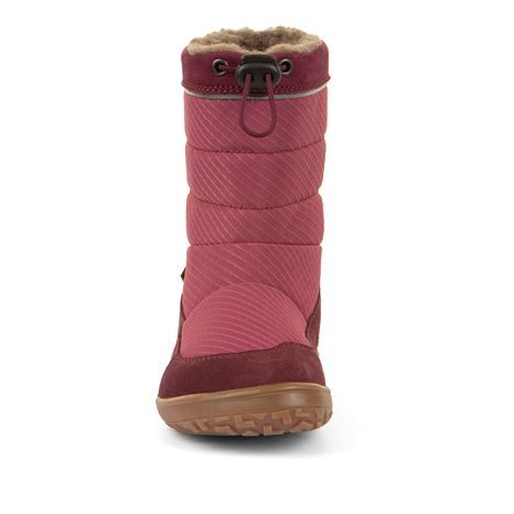 DÍVČÍ ZIMNÍ BAREFOOT SNĚHULE UP TEX SNOW WOOL BORDEAUX  G3160249-4
