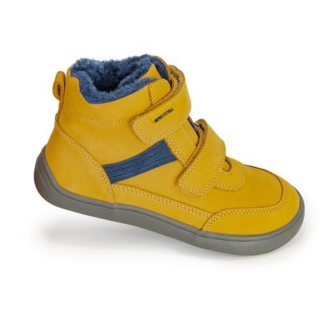 CHLAPECKÉ ZIMNÍ BOTY BAREFOOT TARGO BEIGE, PROTETIKA, BÉŽOVÁ