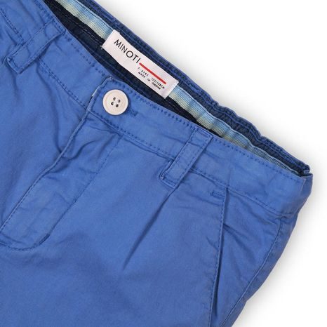 PANTALONI SCURȚI PENTRU BĂIEȚI, MINOTI, TROPICS 8, ALBASTRU