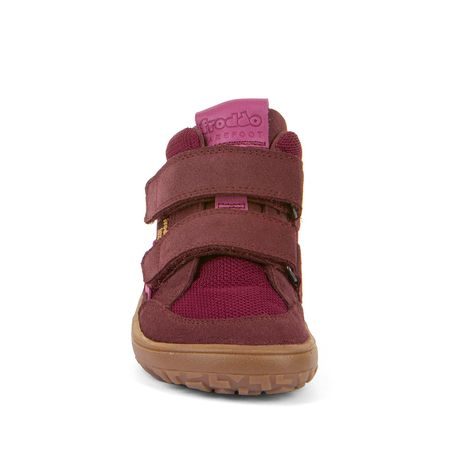 DÍVČÍ BAREFOOT BOTY TEX AUTUMN BORDEAUX FRODDO G3110266-7