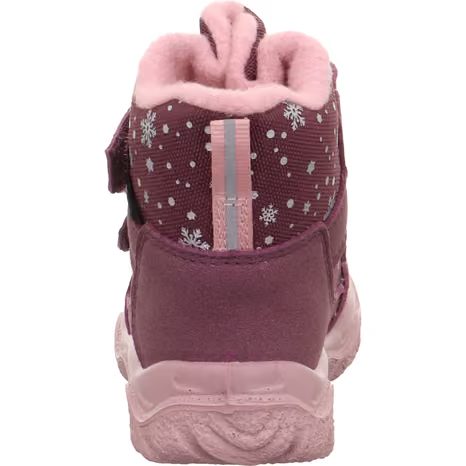 DIEVČENSKÉ ZIMNÉ TOPÁNKY HUSKY1 RED/PINK SUPERFIT 1-006045-5010