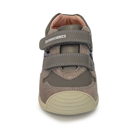 DÍVČÍ CELOROČNÍ BOTY, BIOMECANISC, 241104-A213, ŠEDÁ