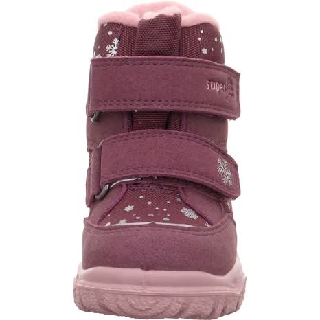 DIEVČENSKÉ ZIMNÉ TOPÁNKY HUSKY1 RED/PINK SUPERFIT 1-006045-5010
