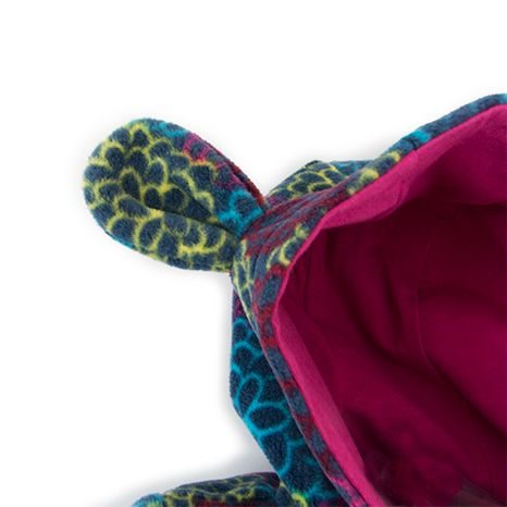 OVERAL MICROFLEEZOVÝ PROPÍNACÍ S KAPUCÍ, PIDILIDI, PD1071, HOLKA